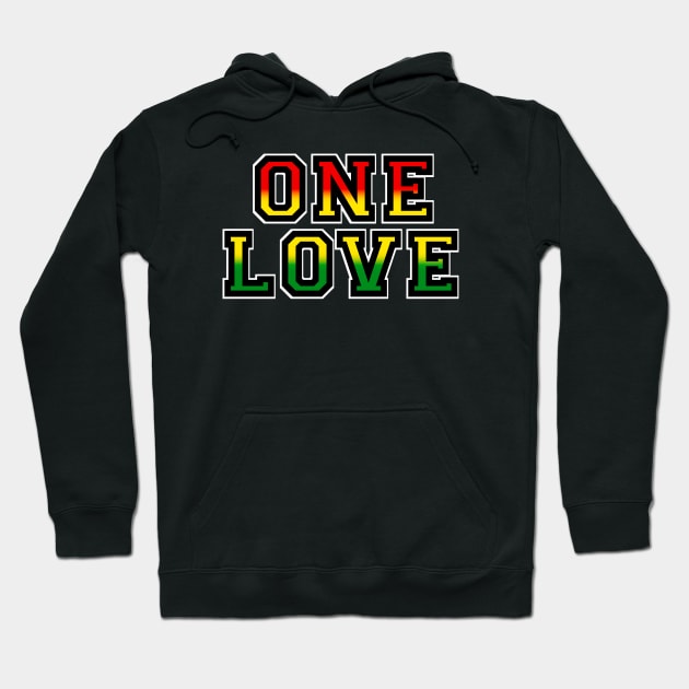 One Love Hoodie by DaveDanchuk